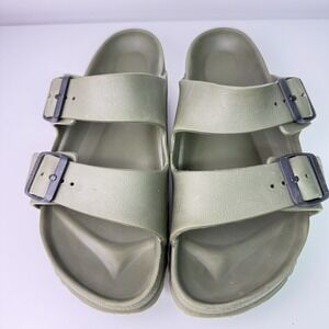 Birkenstock Arizona Essentials Men's Sandal Size 40 Olive Green EVA Foam